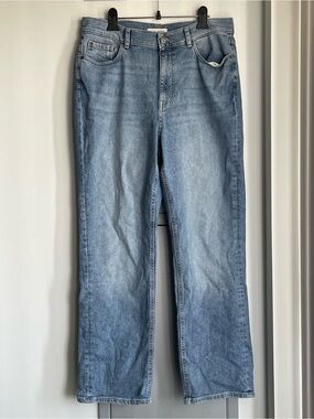 WARP + WEFT Aspen Pitkin Light Blue Straight Jeans